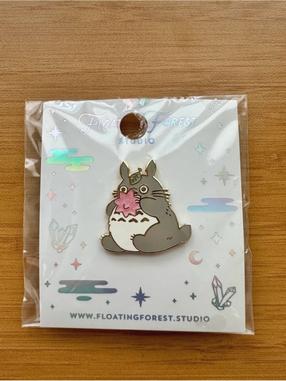 Studio Ghibli Inspired Enamel Pin - Totoro